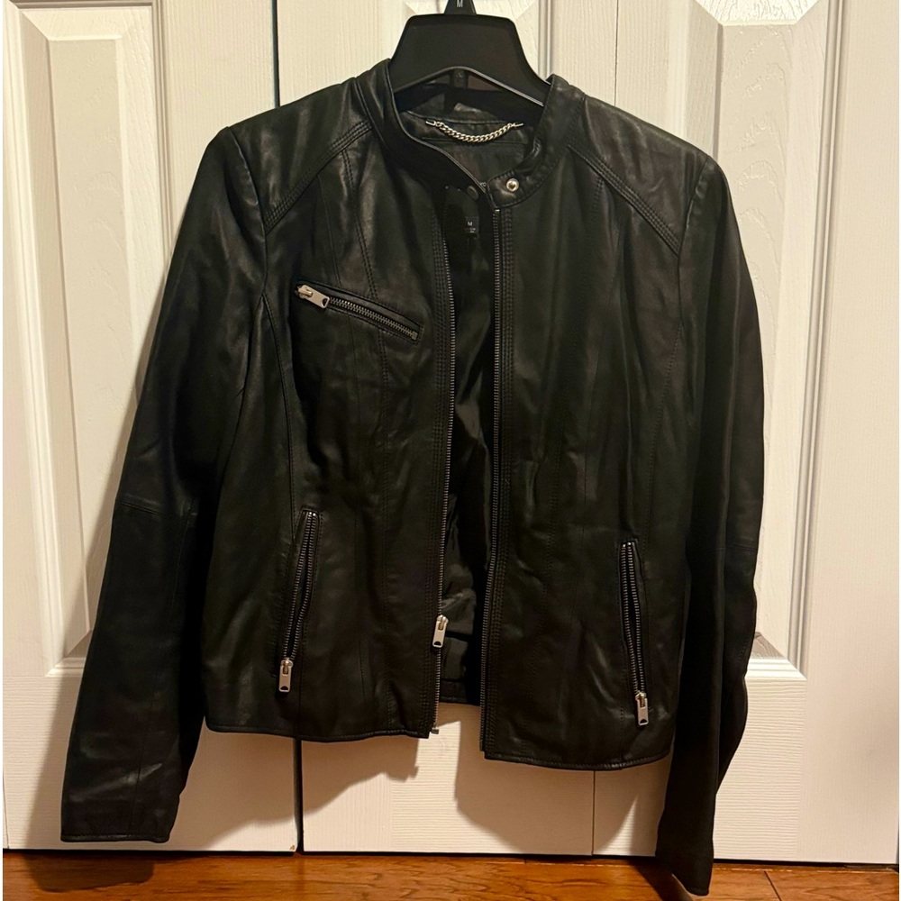 Andrew Marc - Black leather jacket